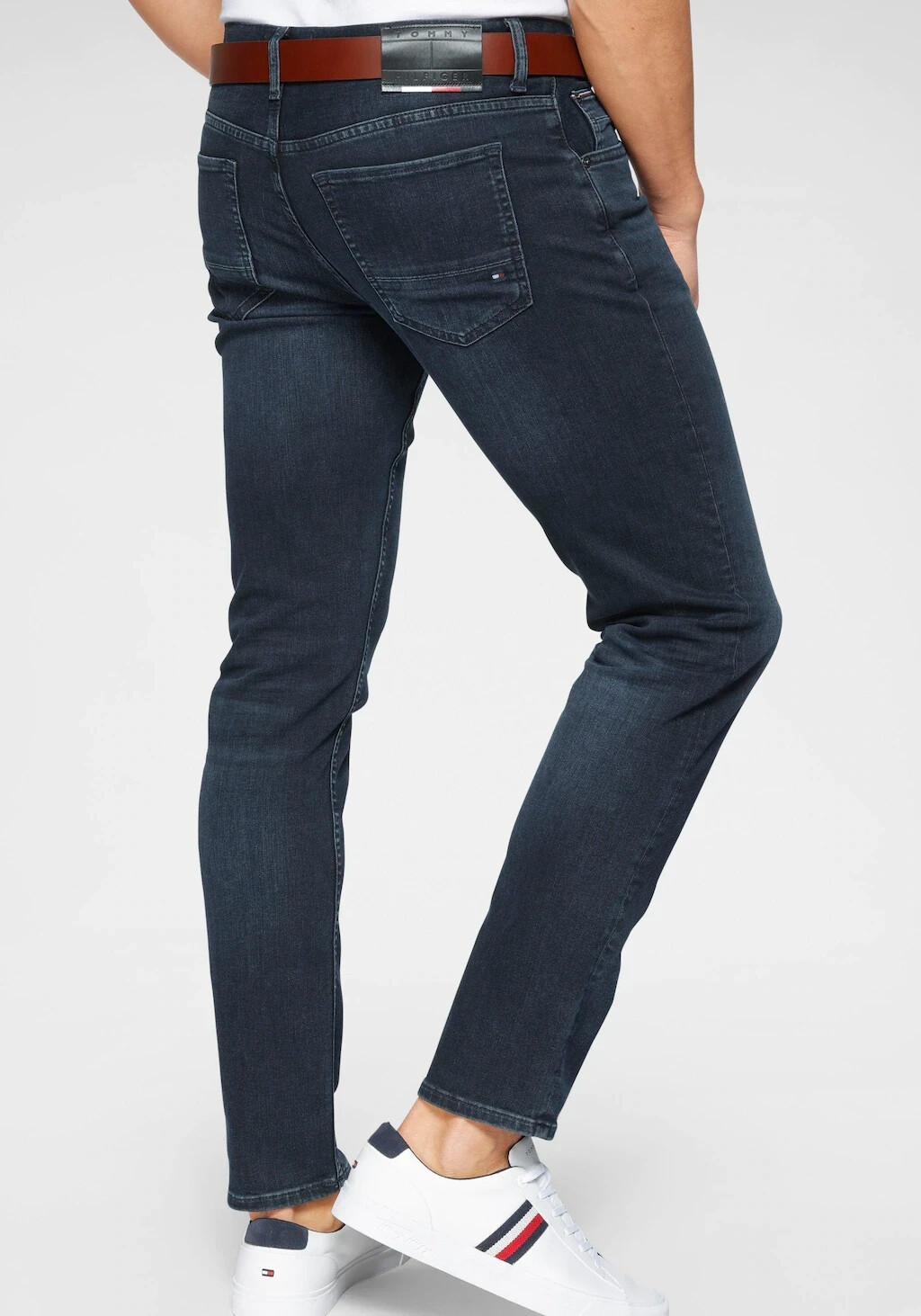 Tommy hilfiger slim fit jeans deals heren