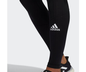 adidas Techfit Mens Yoga Tights Sports Leggings Fitness Black Grey Pilates