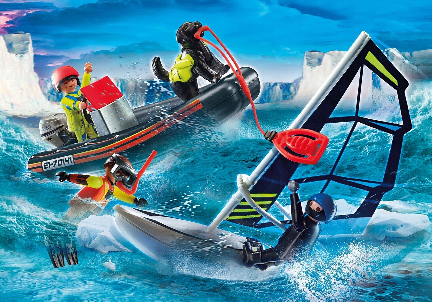 Playmobil guardacostas hot sale