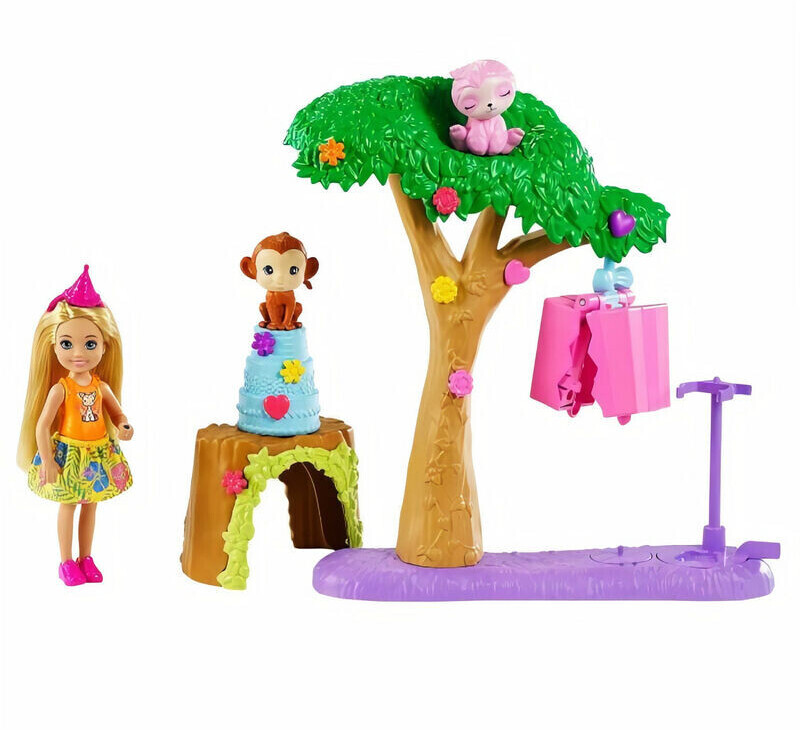 Barbie and Chelsea - The Lost Birthday Party Fun Playset (GTM84)