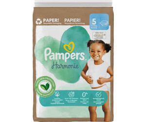 Couches Pampers Harmonie Taille 5 (11-16kg) - 123 Changes - Soin Peau Sensible