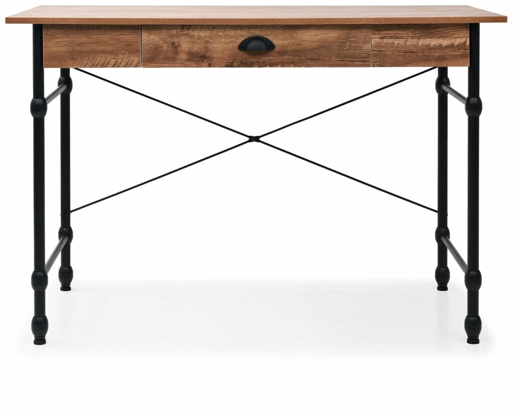vidaXL Bureau avec tiroir couleur chêne 110 x 55 cm