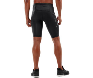 Men's MCS Run Compression Shorts Black/Black Reflective