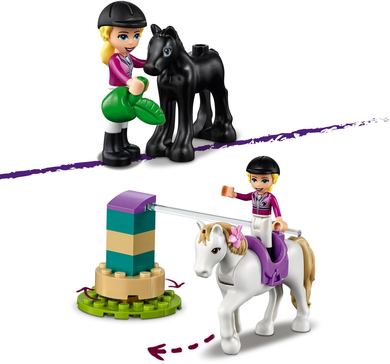LEGO 41441 Le dressage de chevaux et la remorque - LEGO Friends