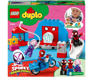 Marvel Duplo Lego Duplo Super Heros 10940 Le QG de Spider-Man Garcon 2-5 ans 