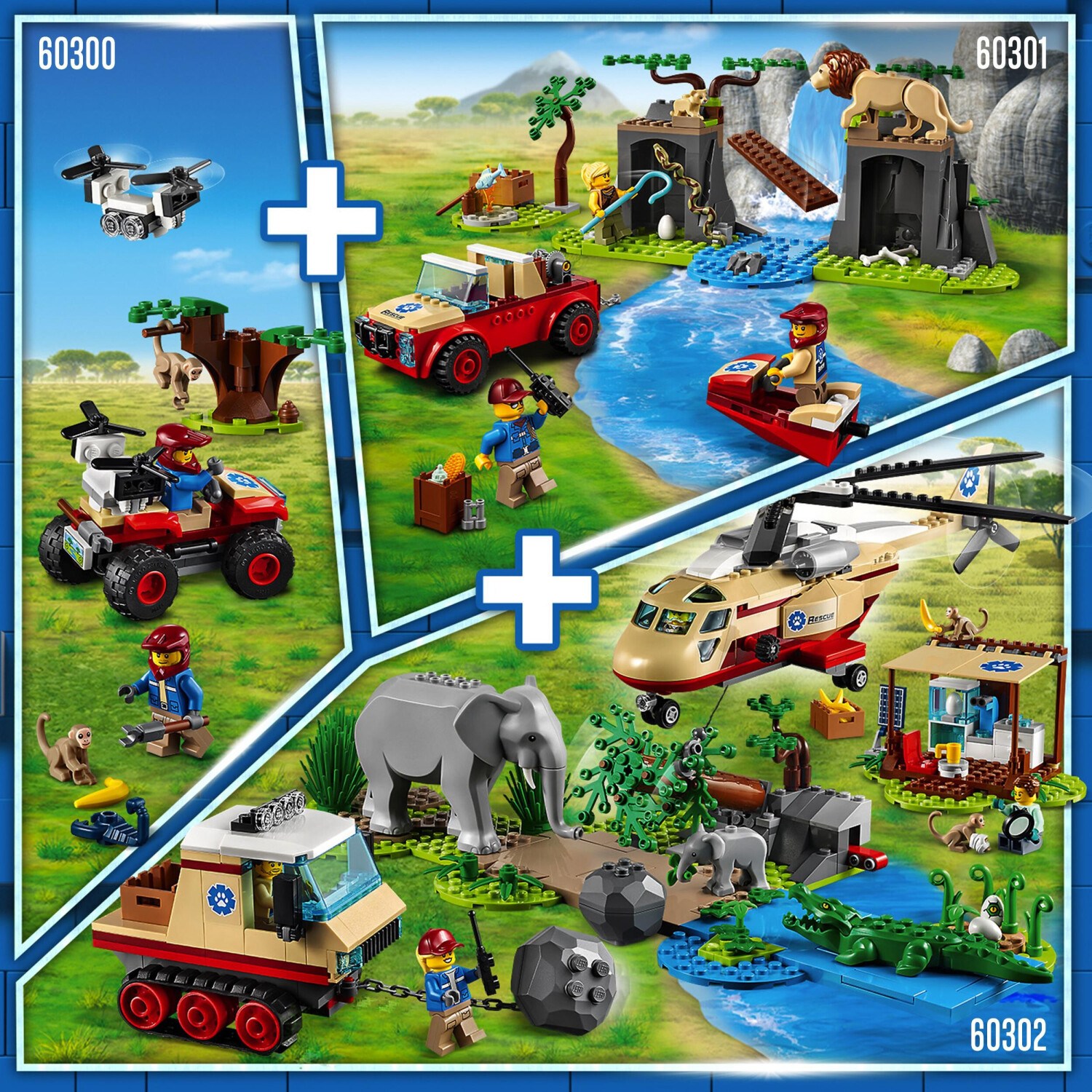 ab bei Tierrettungs-Geländewagen (60301) | Preisvergleich € LEGO 29,99