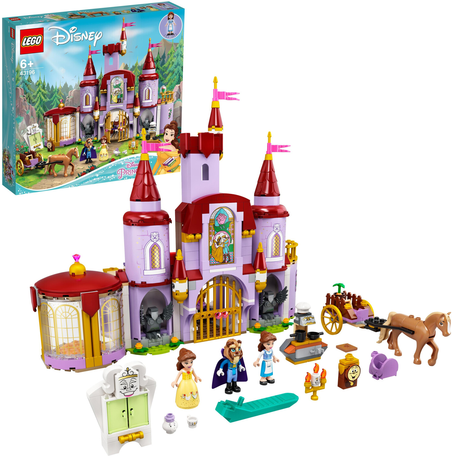 LEGO Disney Princess - Il Castello di Belle e della Bestia (43196