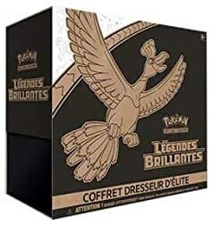 Asmodée Pokémon Coffret Dresseur d'élite Soleil & Lune Légendes brillantes SL3.5 (français)