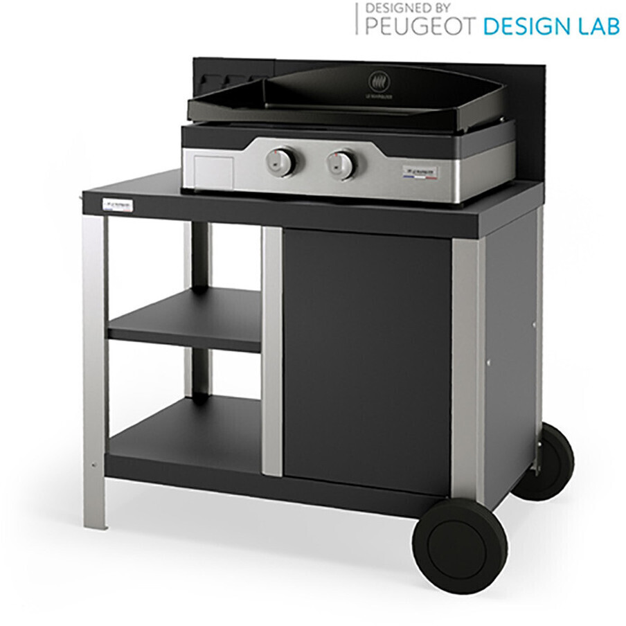 Le Marquier Signature Allure 260 Duo avec Desserte (Gris/Noir)