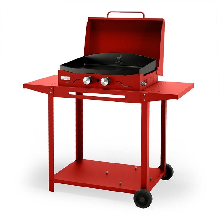 Le Marquier Adela 260 V2 avec chariot + Couvercle (Rouge)