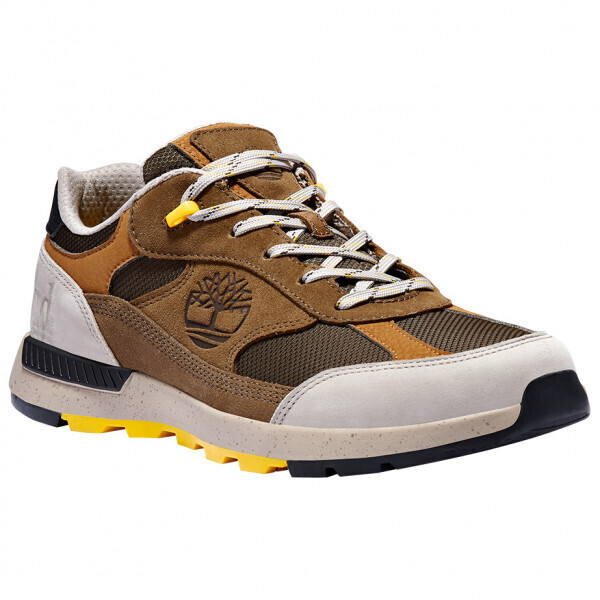 timberland tan field trekker low boots