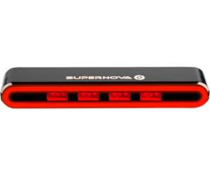 Supernova M99 TL2 Taillight - 6V/12V EBike Rear Light With 60 LEDs For Pannier Rack Mount