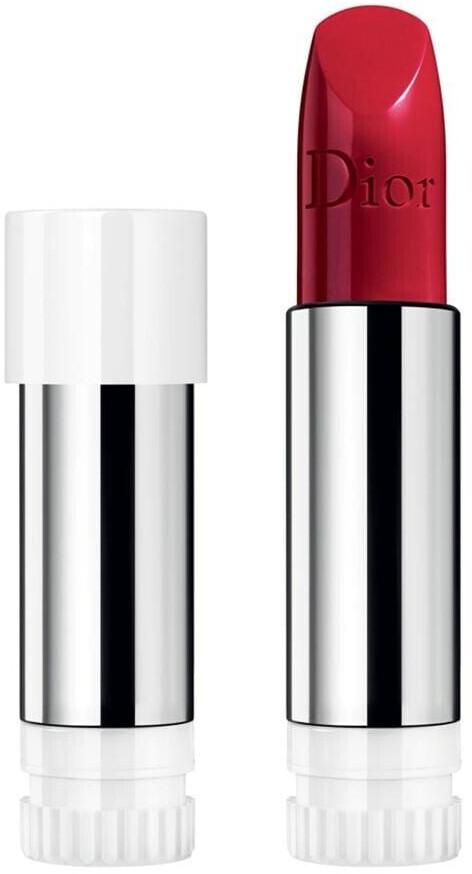 Photos - Lipstick & Lip Gloss Christian Dior Dior Dior Rouge Dior Lipstick Satin Refill  743 Rouge Zinnia (3,5 g)
