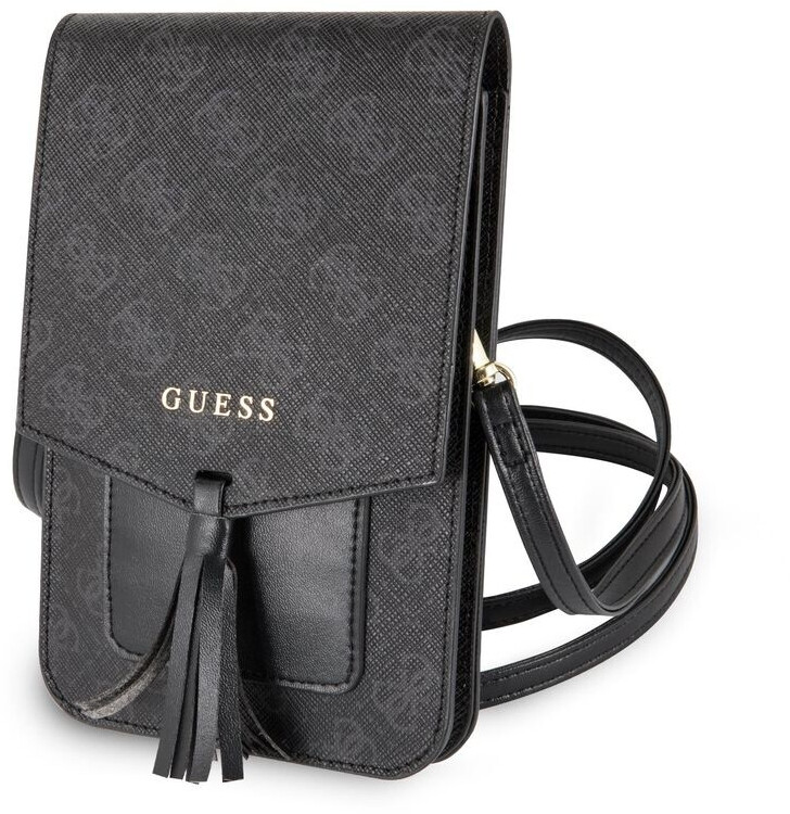 Guess Saffiano Look Pattern noir
