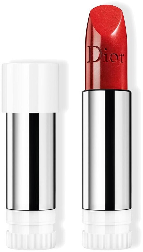 Photos - Lipstick & Lip Gloss Christian Dior Dior Dior Rouge Dior Lipstick Satin Refill Shade 999 