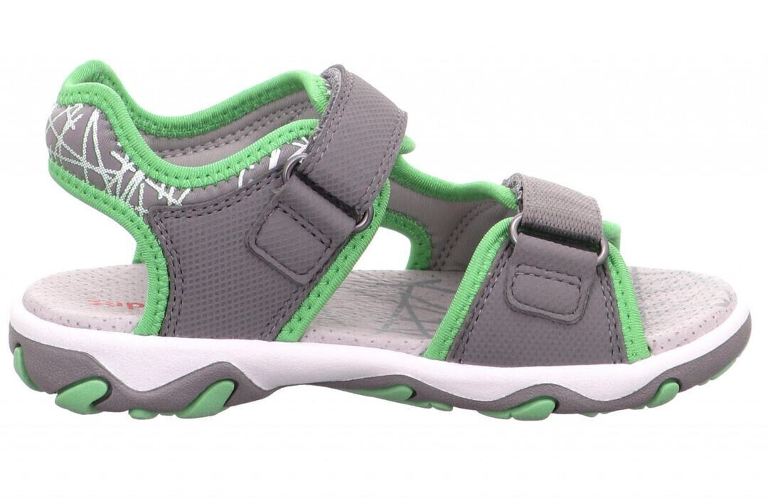 Superfit Mike Sandals Boy grey/green