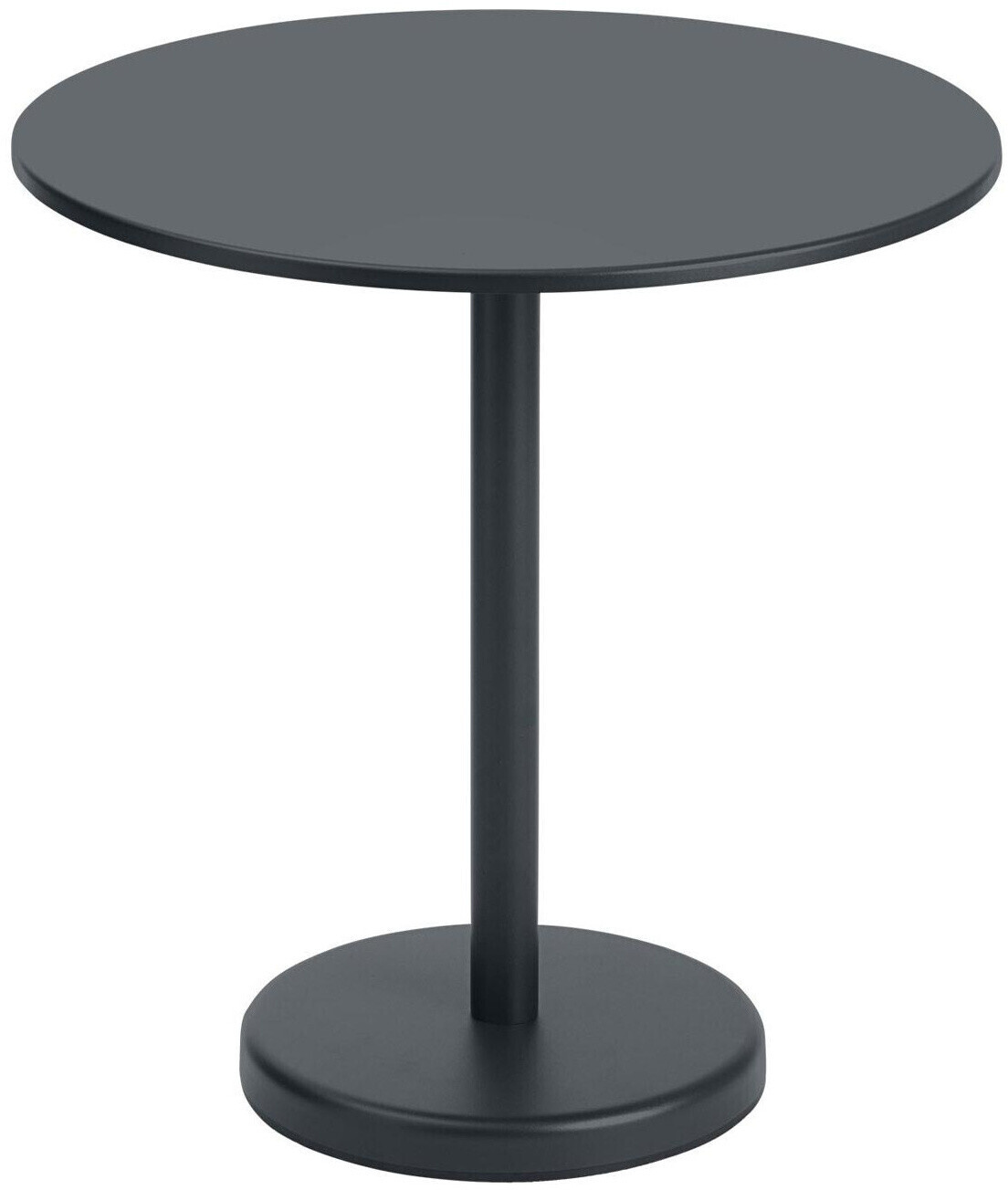 Muuto Linear Steel Café Table 70cm black (31054)