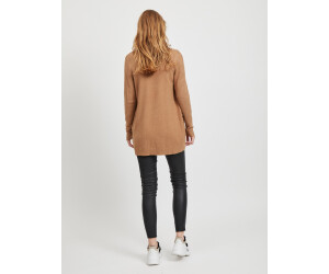 Vila -riva long knit cardigan - vesten -dames-total eclipse - Kleding kopen? | Korting tot 70