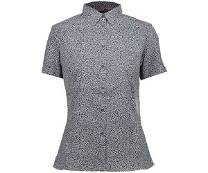 CMP Women Shorts Sleewe Allover Print Stretch Shirt (31T7176) ab