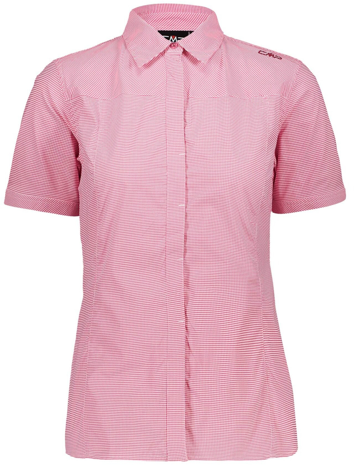 CMP Short-Sleeved Check Patterned Shirt (30T9996)