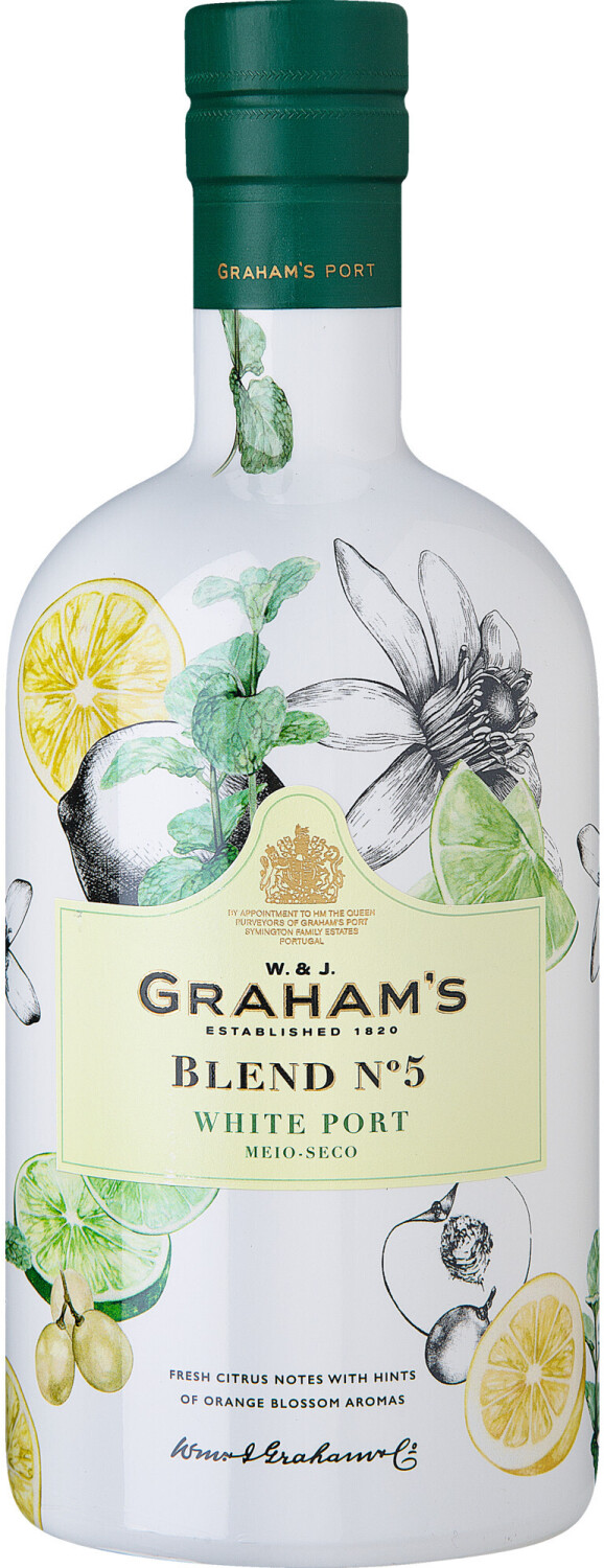 W.&J. Graham\'s Blend Nº5 White Port 0,75l 19%vol ab 20,95 € |  Preisvergleich bei | Weißweine