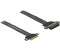 DeLock Riser Karte PCIe x4 zu x4 mit flexiblem Kabel 60 cm (85769)