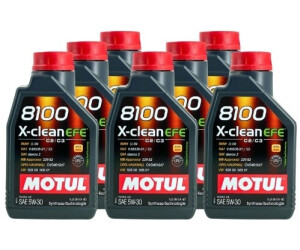 Motul 8100 X-clean EFE 5W30 (5 l) (109456) ab 46,95 € (Oktober