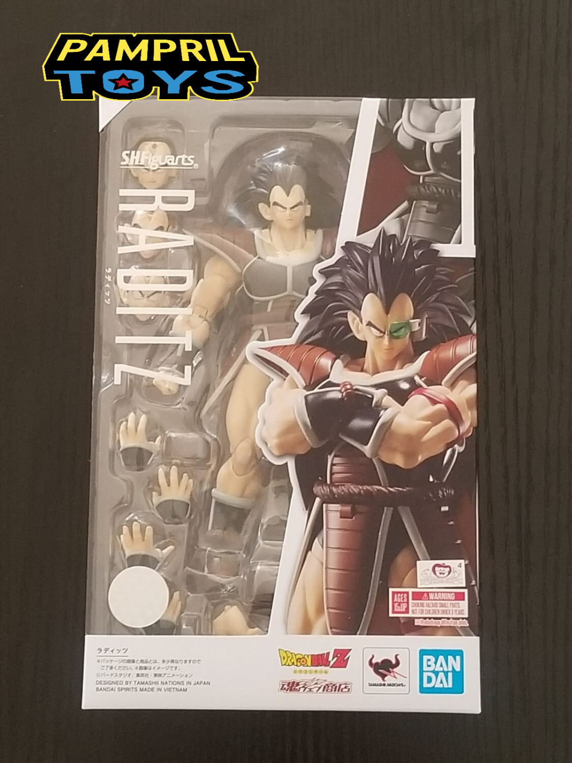 Bandai Dragon Ball Z S.H. Figuarts Raditz