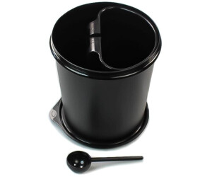 1 x Tupperware Kaffedose mit Kaffeelöffel schwarz Vinatge Rarität Neu und OVP 