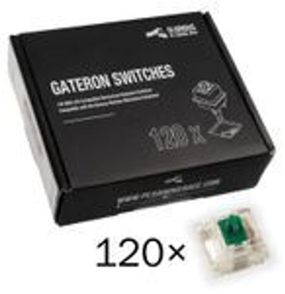 Glorious PC Gaming Race Gateron Green Switches 120x