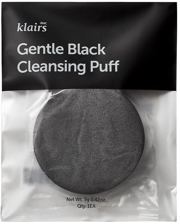 Klairs Cosmetics Gentle Black Cleansing Puff