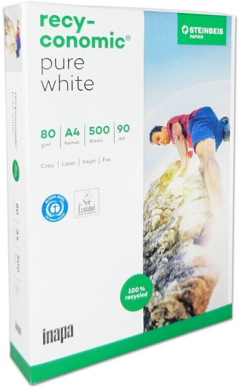 inapa Recyconomic Pure White A4 80g