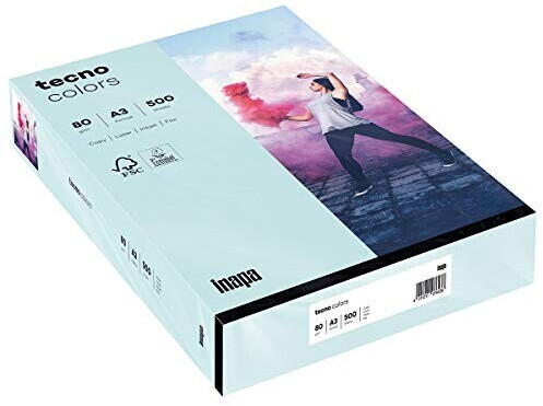 inapa tecno colors A3 80g light blue
