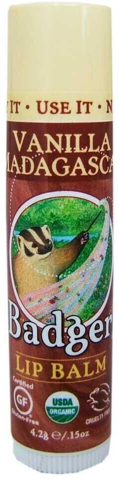 Badger Vanilla Madagascar Lip Balm (4,2g)
