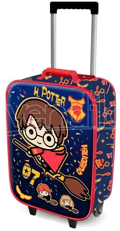 Karactermania Trolley Harry Potter Quidditch 3D 52 cm blue