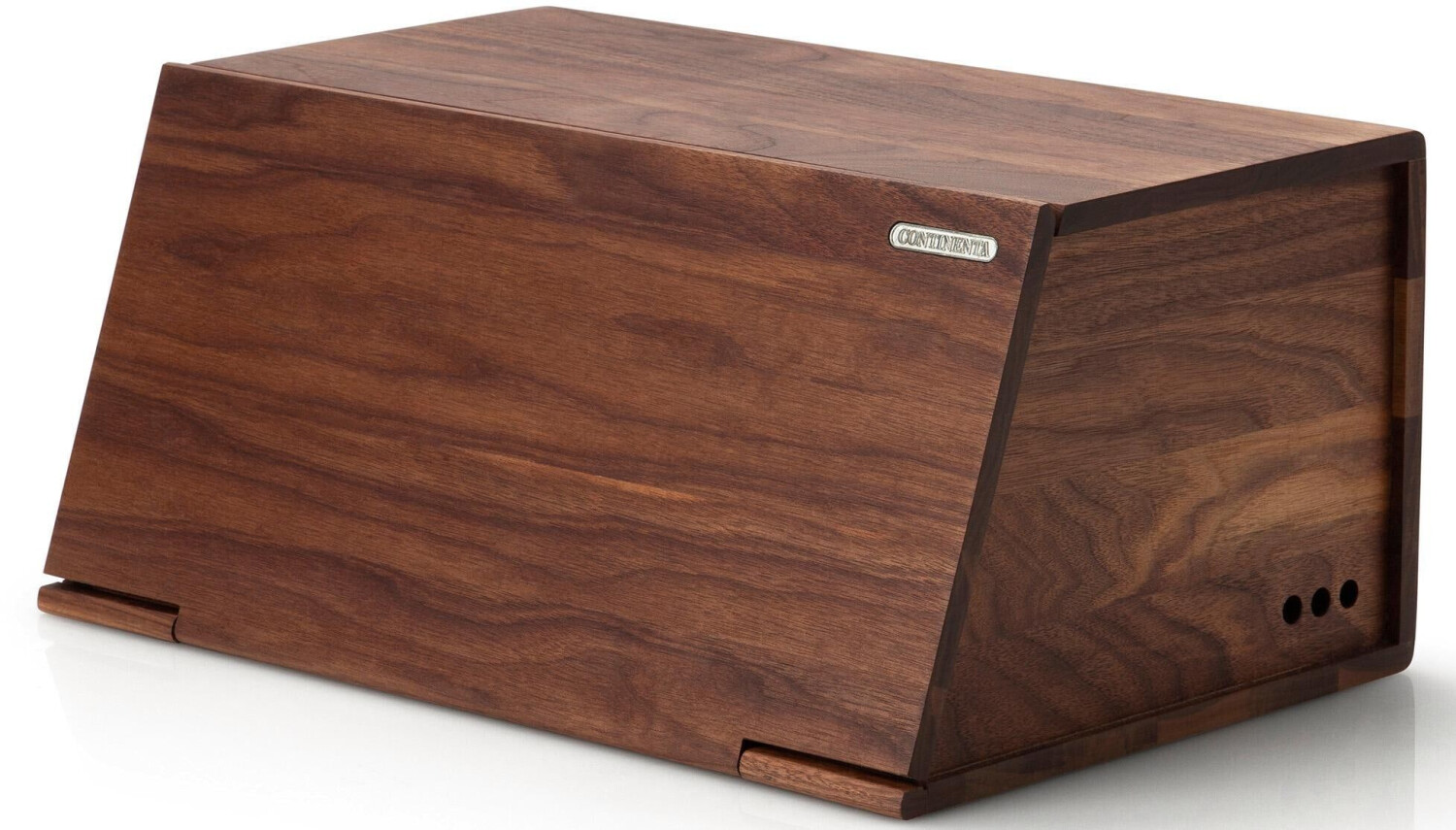 Continenta Bread box 40x26 cm walnut wood