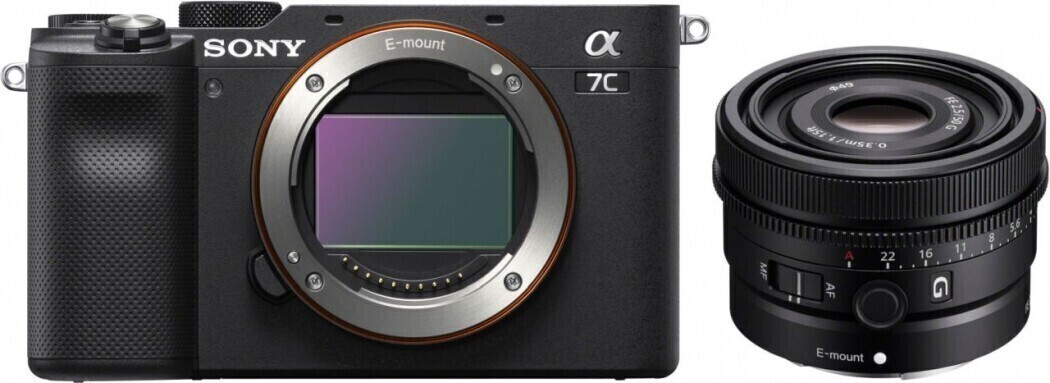 Sony Alpha 7C Kit 50mm f2.5 Black