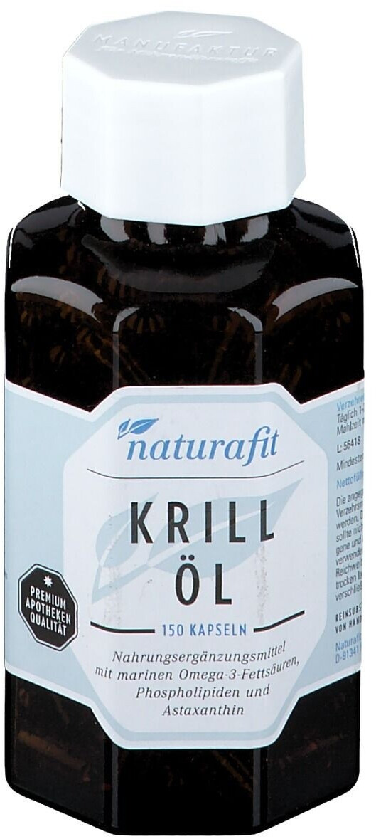 Naturafit Krill Öl Kapseln (150 Stk.) ab € 48,48 | Preisvergleich bei ...