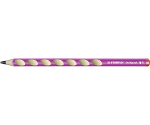 Schul-Set für Linkshänder inklusive Spitzer STABILO EASYgraph in pink Radierer 