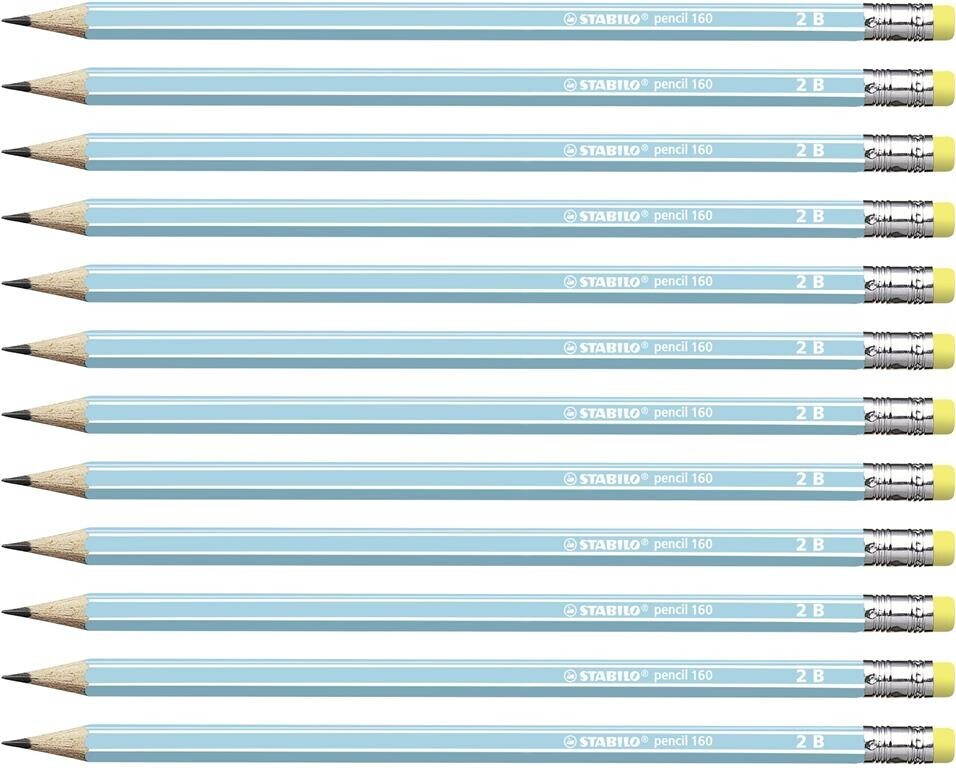 STABILO pencil 160 set of 12 (2160/02-2B)