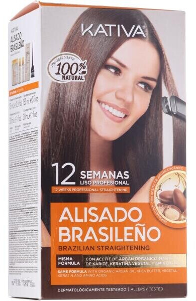 Kativa keratin and argan oil brazilian straightening kit deals