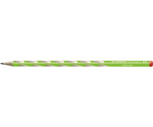 Schmaler Dreikant-Bleistift für Rechtshänder 2er Pack STABILO EASYgraph S in grün Härtegrad HB 