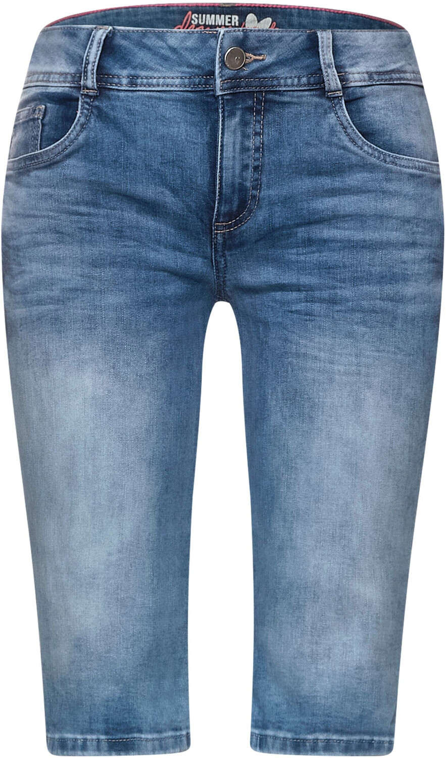 Street One Jane Casual Fit Bermudas clear blue random bleach