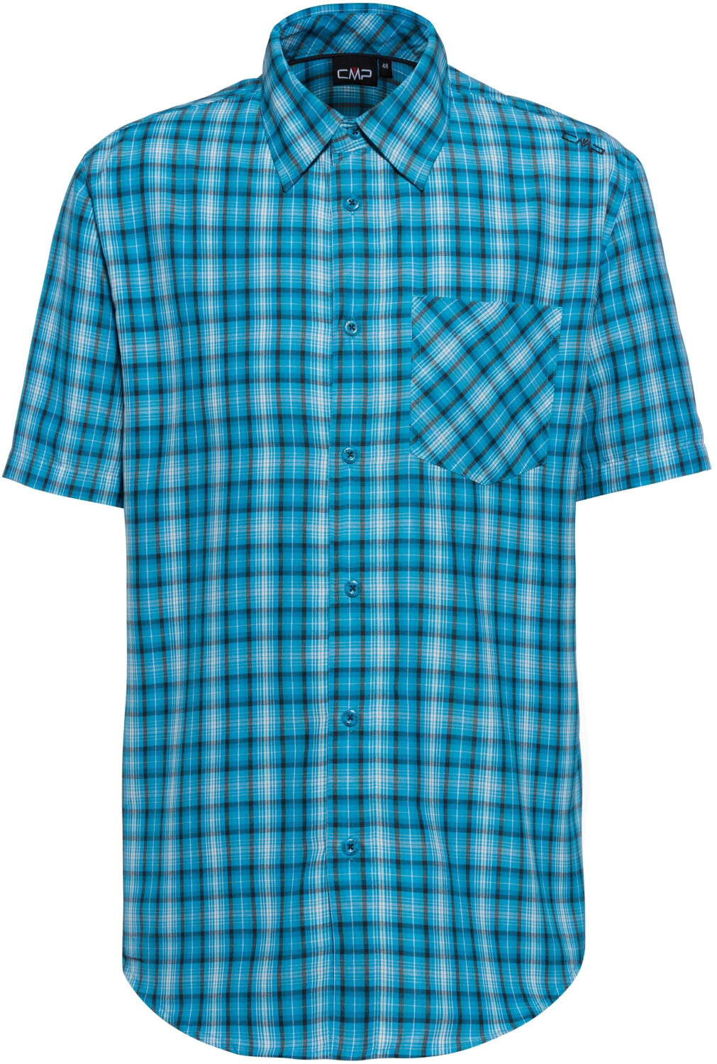 CMP Men's Short Sleeve Checked Shirt (30T9937)