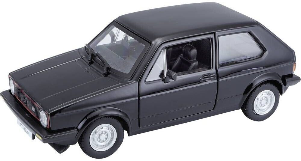 BBurago Volkswagen Golf MK1 GTI 1979 1:24 noir (18-21089BK)