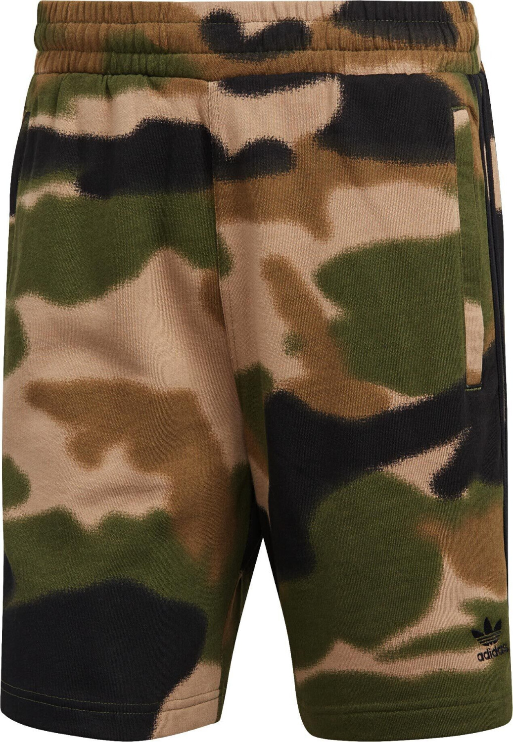 Camo | € ab 27,20 Adidas Shorts 3-Stripes wild bei pine/multicolor/black Preisvergleich