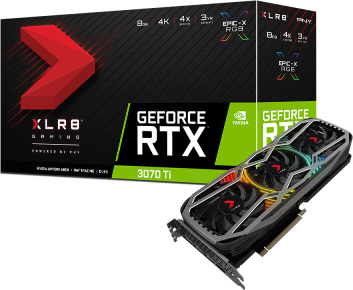PNY GeForce RTX 3070 Ti XLR8 REVEL