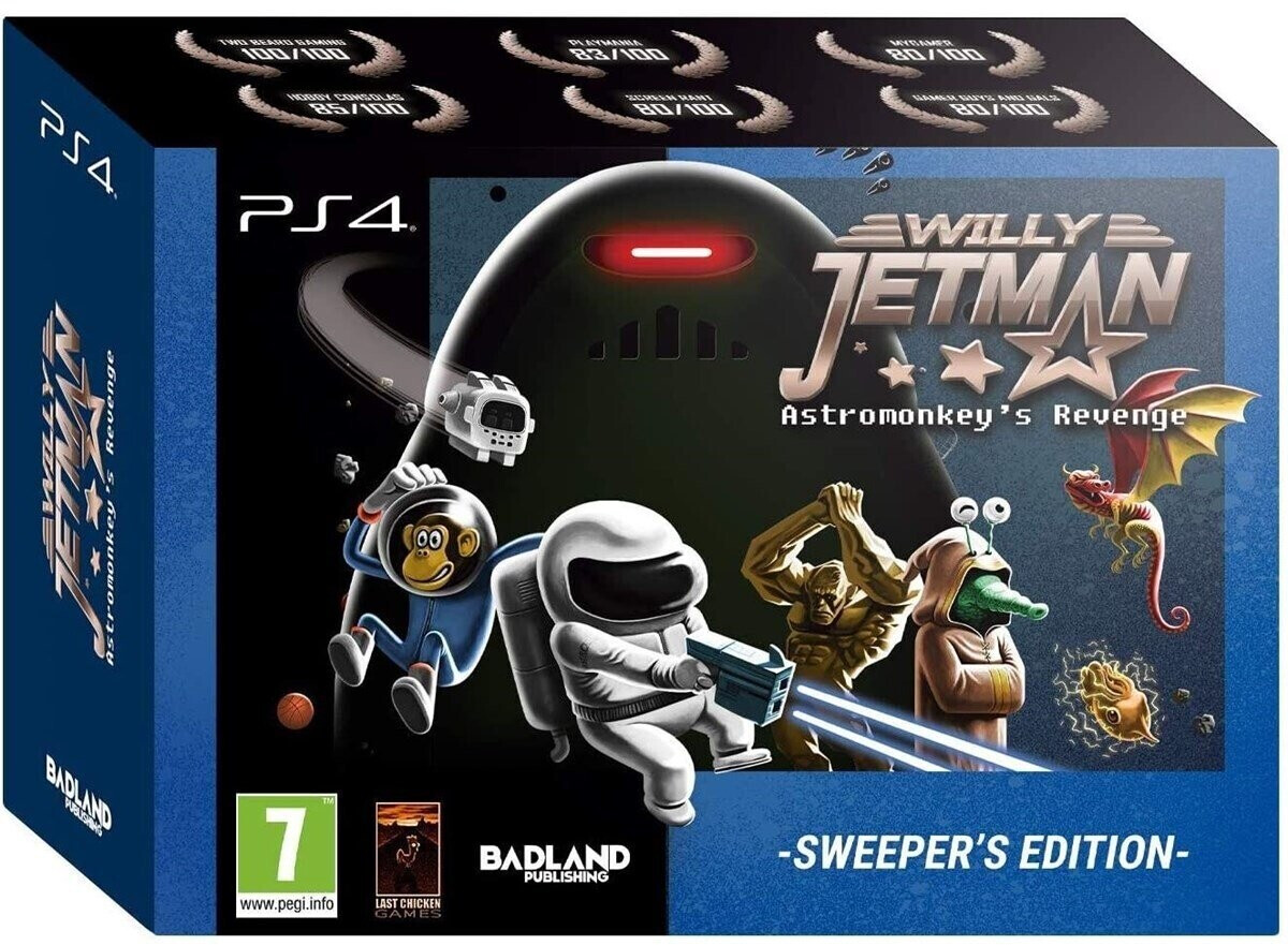 Willy Jetman: Astromonkey’s Revenge Sweeper Edition (PS4)