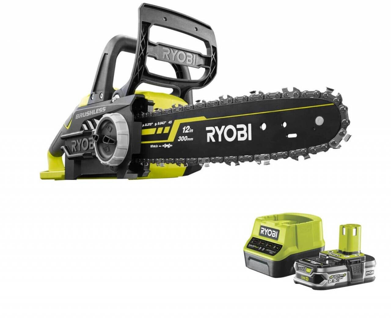 Ryobi One+ OCS1830 30cm (1 x 2,5 Ah & chargeur)