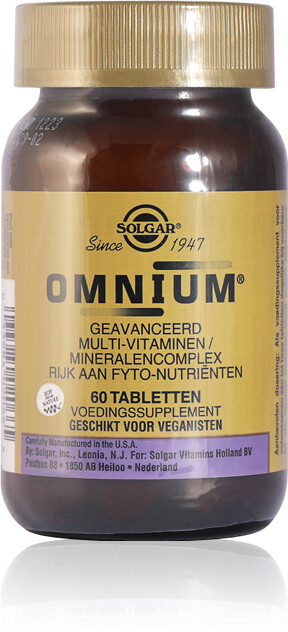 Solgar Omnium tablets (60 pcs.)